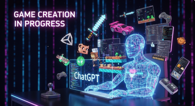 Can ChatGPT Create Games
