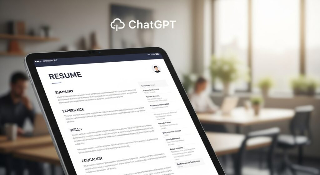 Tailoring Your Resume with ChatGPT