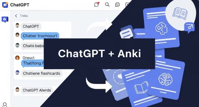 ChatGPT and Anki flashcard creation thumbnail