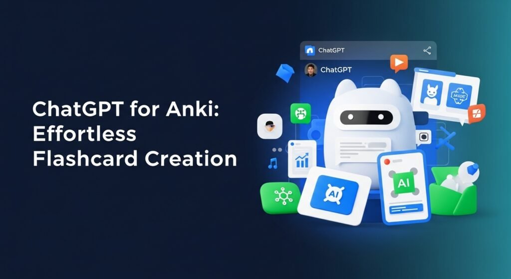 ChatGPT and Anki flashcard creation thumbnail