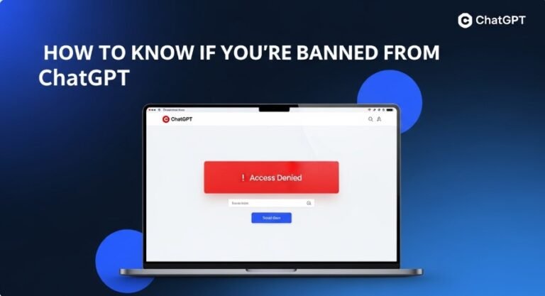 Thumbnail of ChatGPT ban with access denied error on laptop.