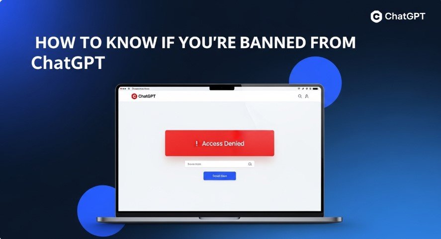 Thumbnail of ChatGPT ban with access denied error on laptop.
