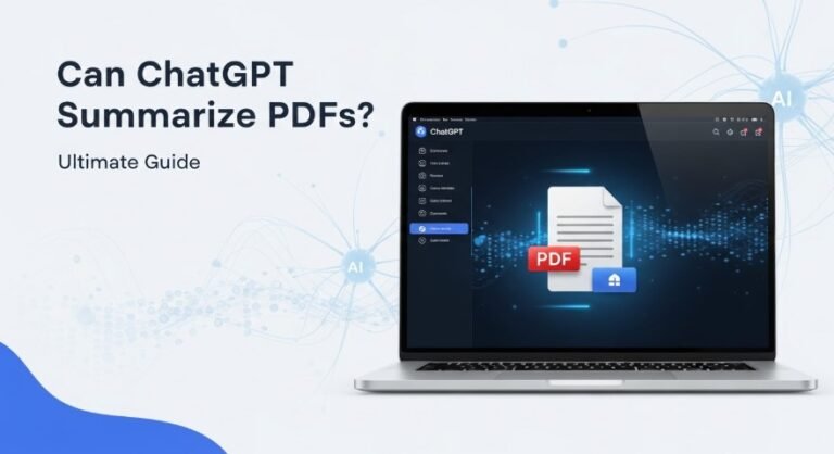 Thumbnail for “Can ChatGPT Summarize PDFs? Ultimate Guide”