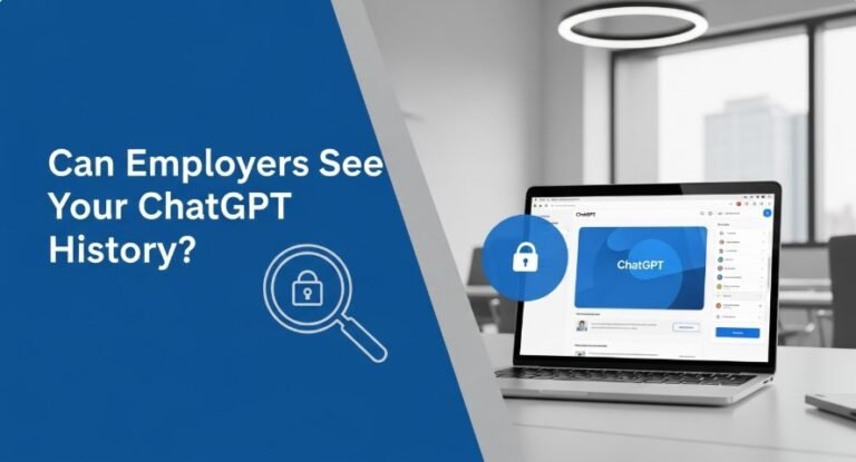 Thumbnail of laptop with ChatGPT, magnifying glass, and lock