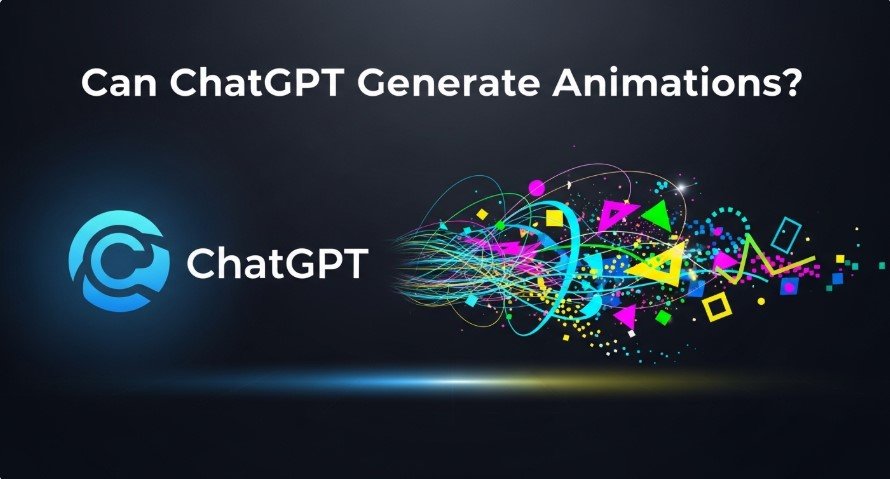 AI interface with animated character for ChatGPT blog thumbnail
