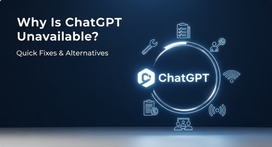 Thumbnail for blog post on fixing ChatGPT unavailability