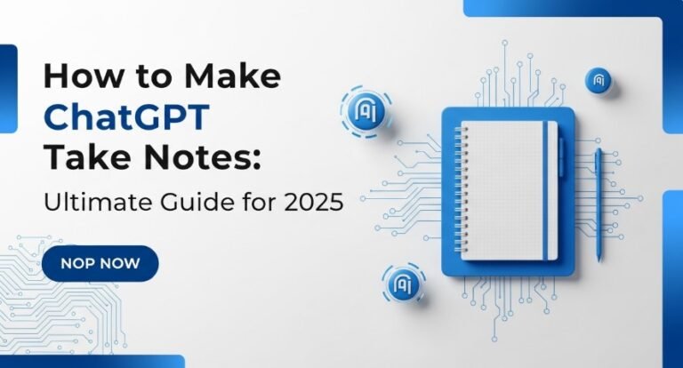 ChatGPT note-taking thumbnail for 2025 guide