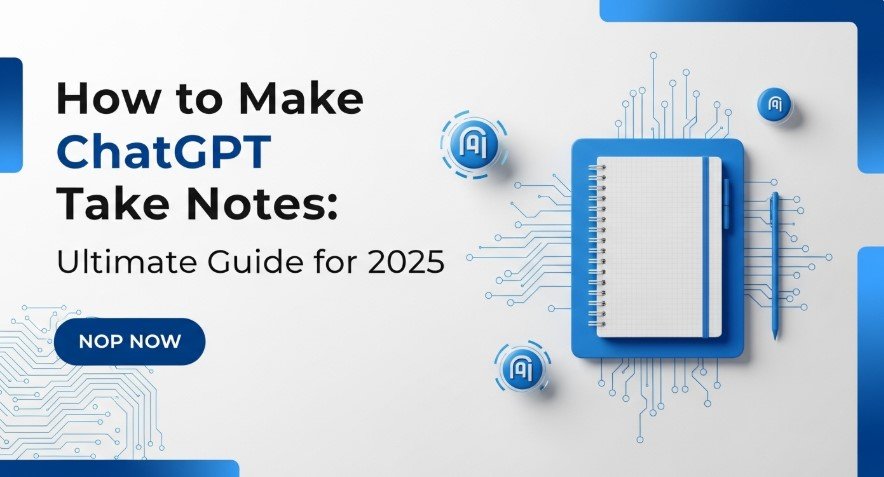 ChatGPT note-taking thumbnail for 2025 guide
