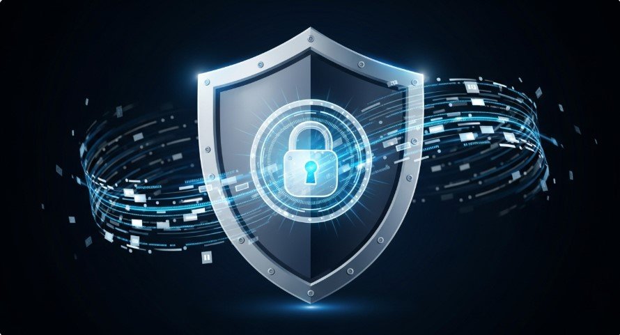 Shield icon for ChatGPT data privacy