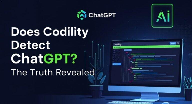 Illustration of Codility detecting ChatGPT in a coding assessment