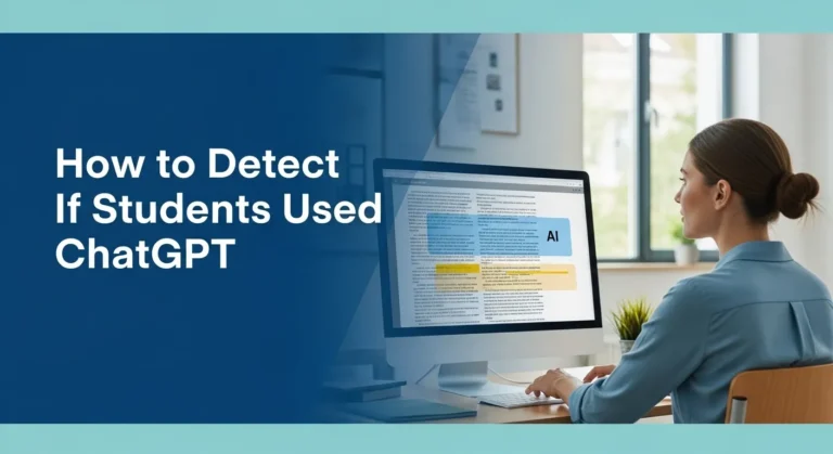 Thumbnail for blog post on detecting ChatGPT use