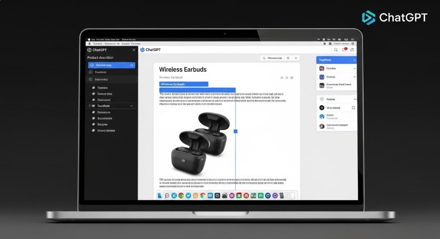 ChatGPT 4o improving e-commerce product description