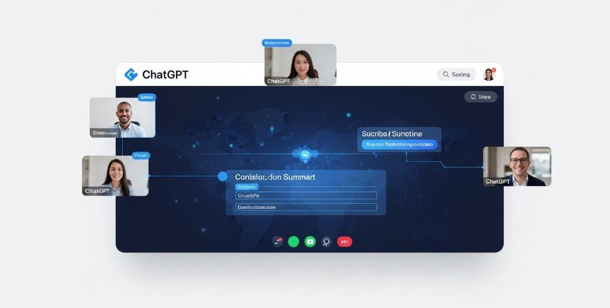 ChatGPT transcribing a meeting