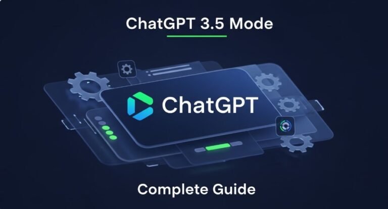 Thumbnail for blog post on maintaining ChatGPT in 3.5 mode