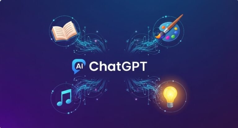 Thumbnail for blog post on ChatGPT’s creative uses.