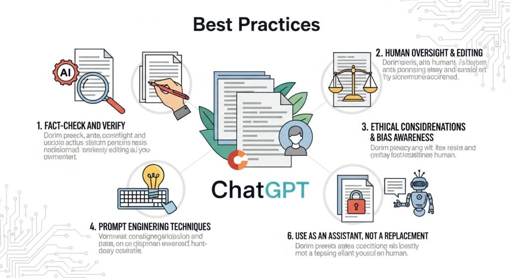 Best Practices for Using ChatGPT in Technical Writing