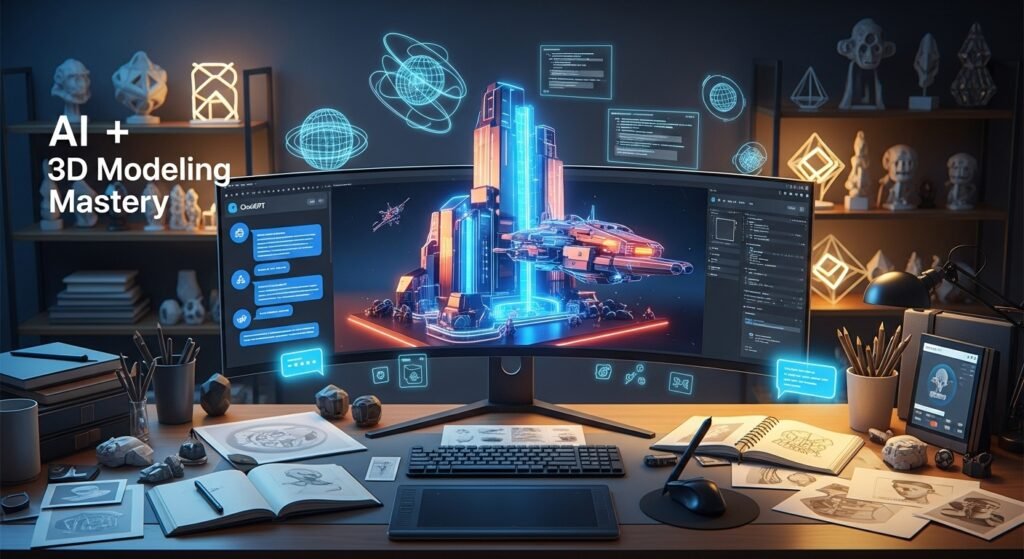 Using ChatGPT with Other Tools for 3D Modeling