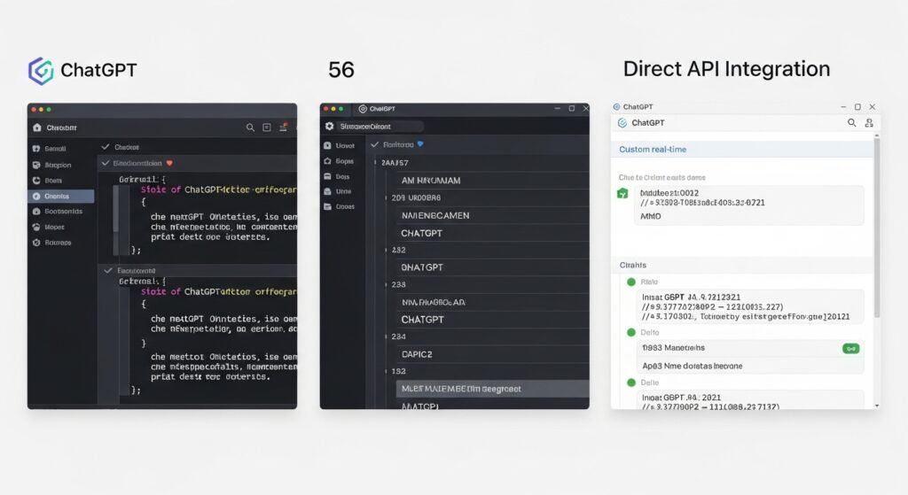 Alternatives for Real-Time Collaboration with ChatGPT