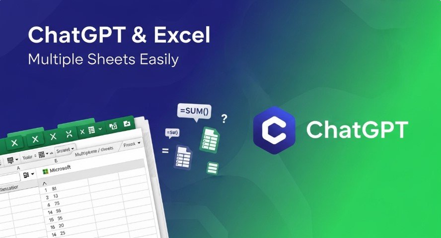 Thumbnail for ChatGPT and Excel multi-sheet blog post