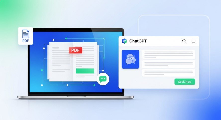 Thumbnail of ChatGPT and PDF interaction
