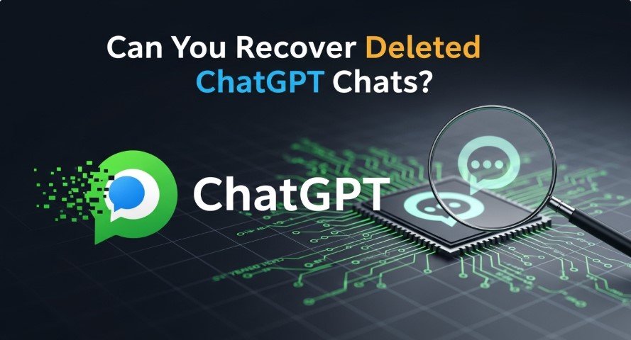 Thumbnail for blog on recovering deleted ChatGPT chats.