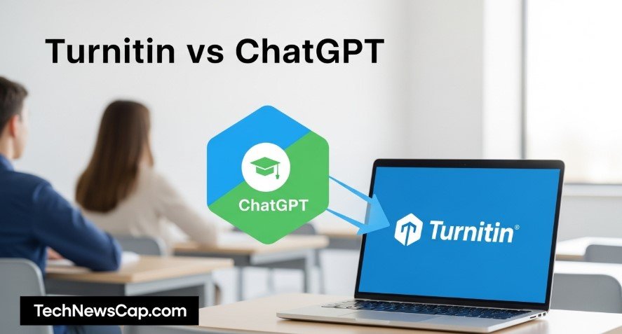Thumbnail for blog post on Turnitin detecting ChatGPT
