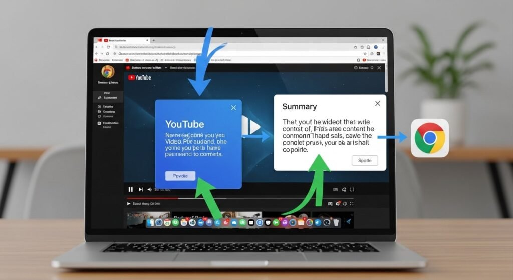 Step-by-step guide to summarizing YouTube videos with a Chrome extension.